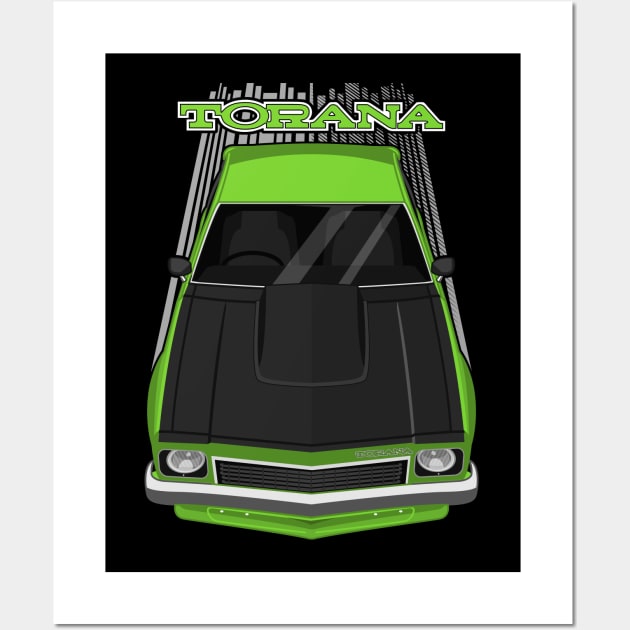 Holden Torana A9X - Green Wall Art by V8social